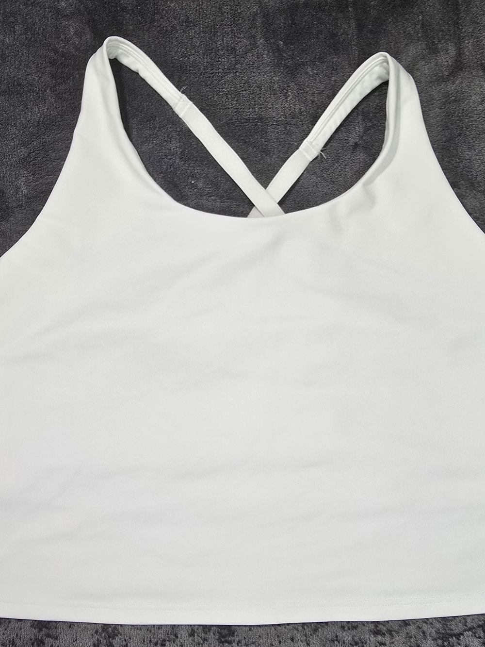 Old Navy White Crossback Tank Top - Women